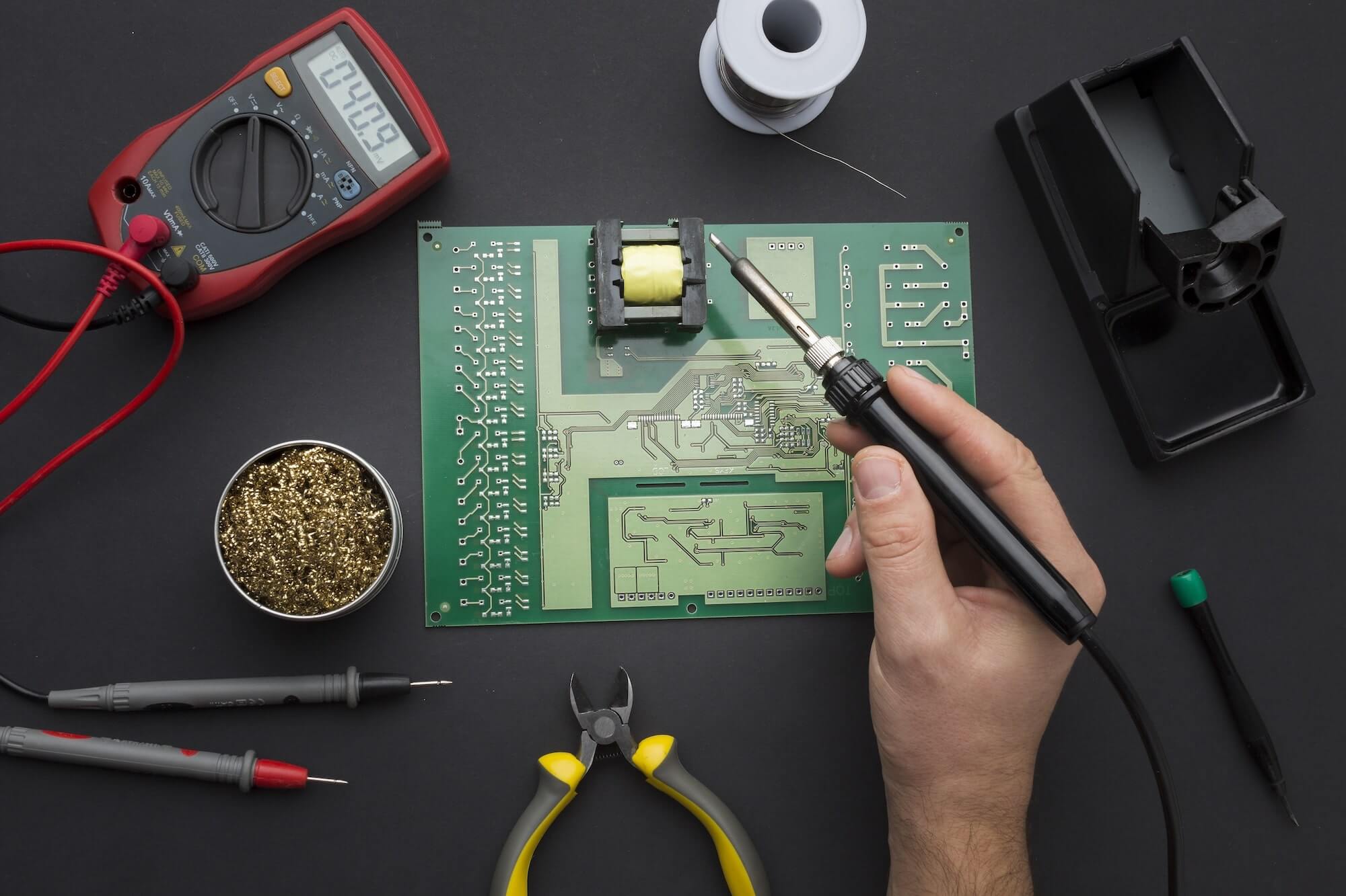 Background image of Power Electronics solutions for You